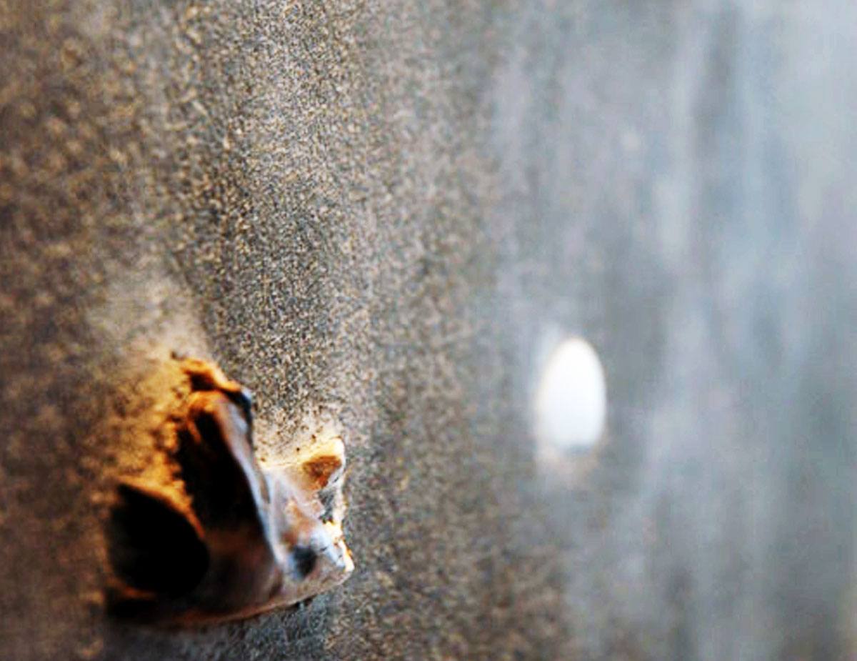 SB4, intonaco di finitura in argilla